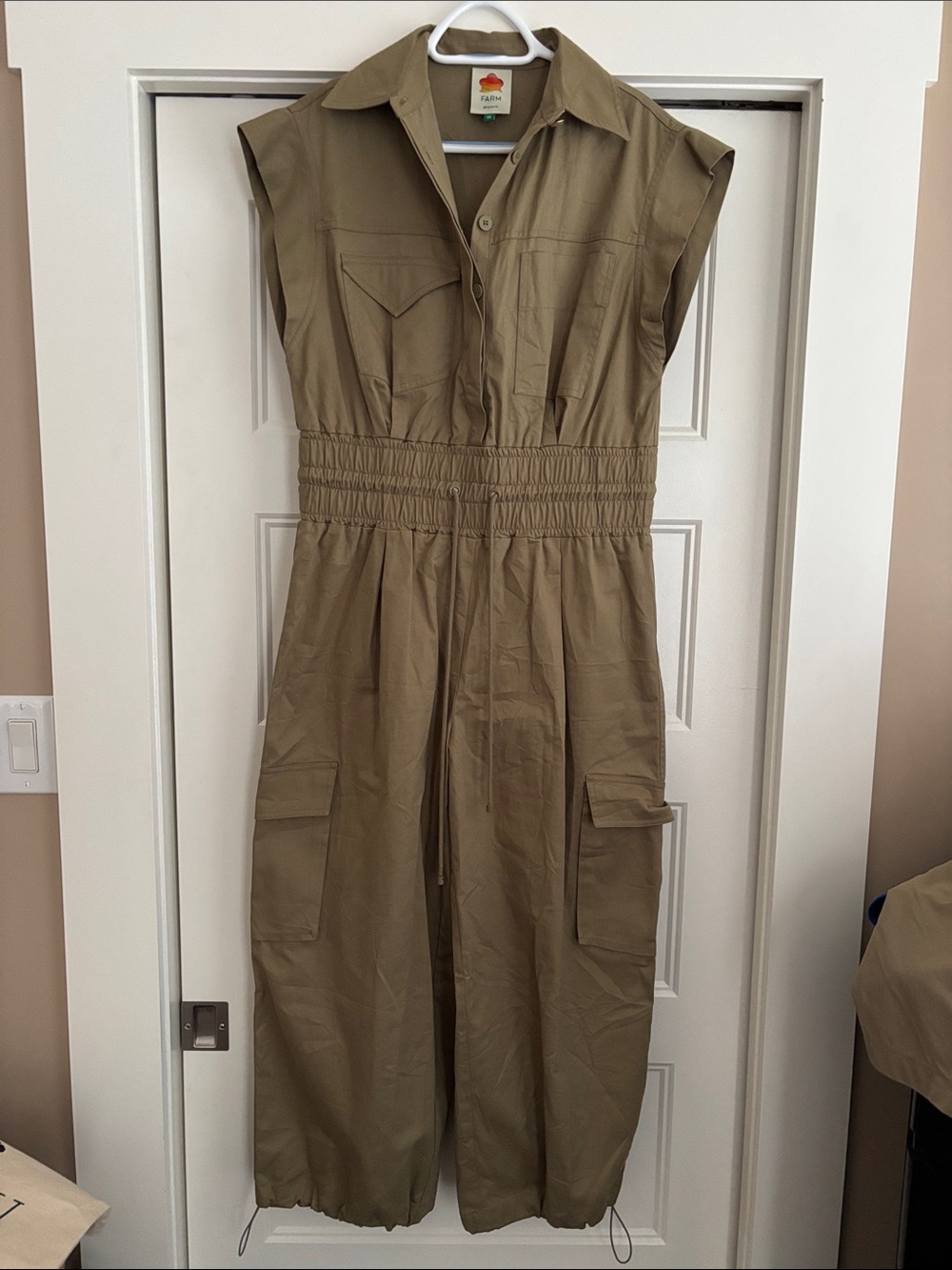 Farm Rio Utility Jumpsuit - Picture 10 of 12